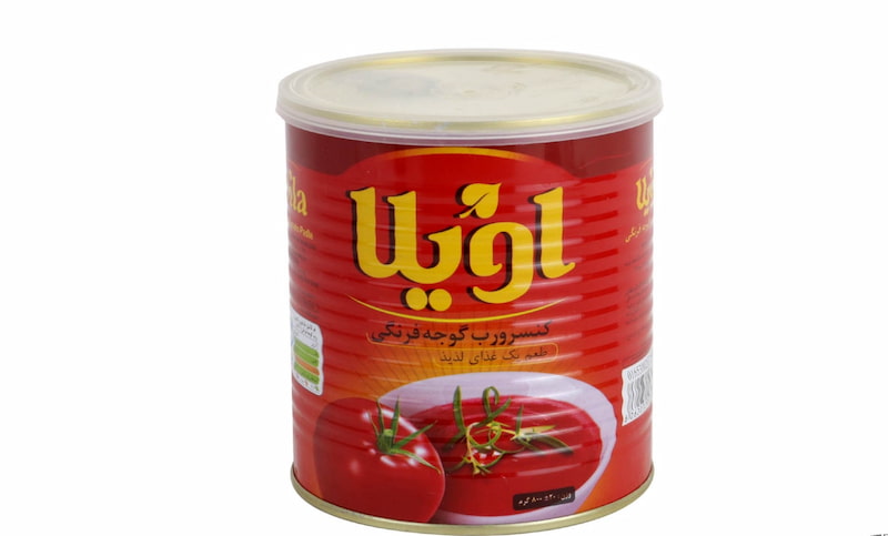 رب گوجه فرنگی اویلا با فرمولاسیون استاندارد و طعم مطلوب